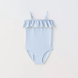 Zara striped swimsuit